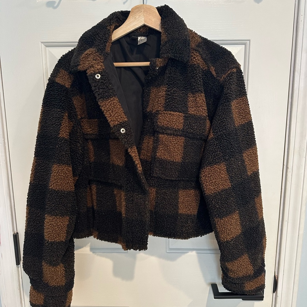 Cropped H&M Boucle Jacket